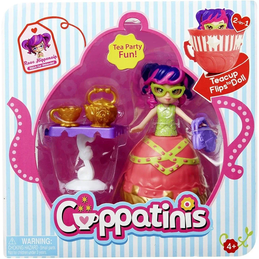 Cuppatinis Rose Hippensip and Accessories Tea Cup Toy Set‎